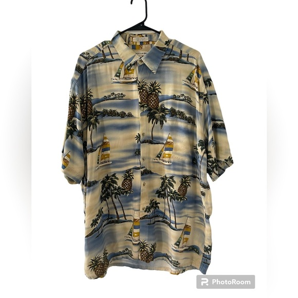 Pierre Cardin Shirts Pierre Cardin Mens Vintage Novelty Button Up